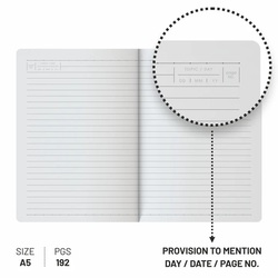 Anupam KRUD A5 Ruled Notebook - 192pgs